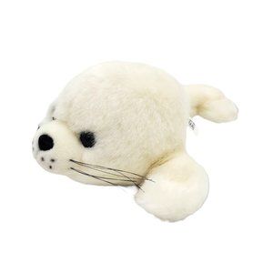 Fiesta Baby Harp Seal‎ Plush Stuffed Animal White 14" Artic Sealife Big Eyes Toy